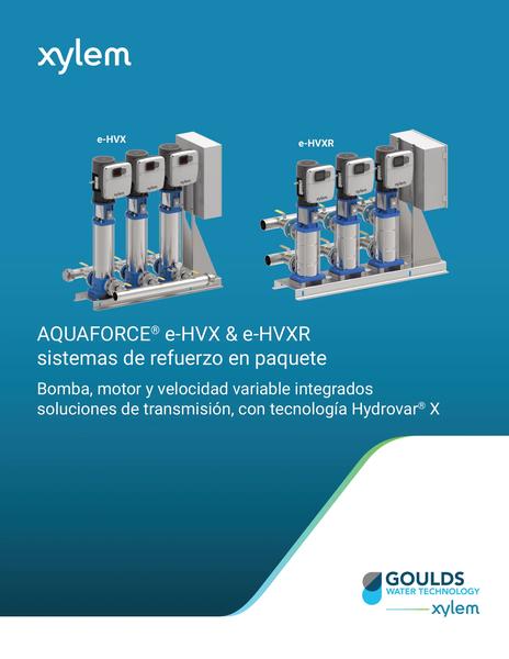 AQUAFORCE e-HVX/e-HVXR Brochure ES (GWT-eHVXBRO-120086es-LA-R3)