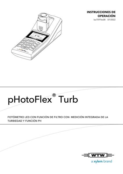 Manual - pHotoFlex® Turb (Spanish)