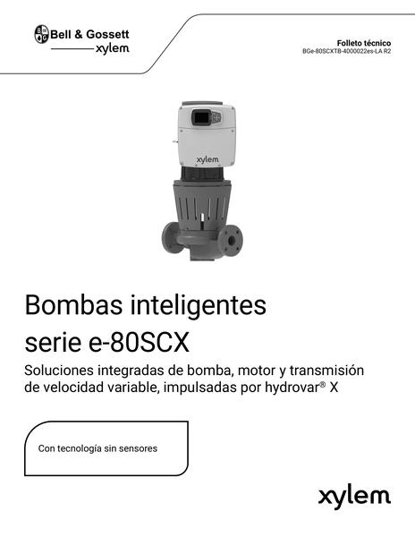 Series e-80SCX Technical Brochure es-LA (BGe-80SCXTB-4000022es-LA R2)