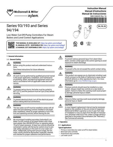 Series 93 193 and Series 94 194 IOM EN FR ES (MM-246043 Rev 16)