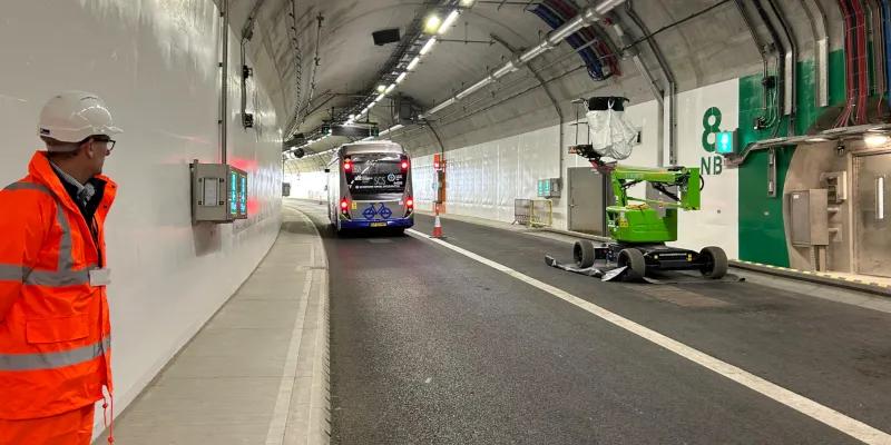 Silvertown Tunnel from 2