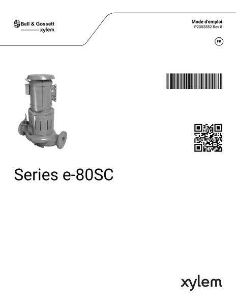 Series e-80SC IOM fr-CA (P2002882 Rev 8)