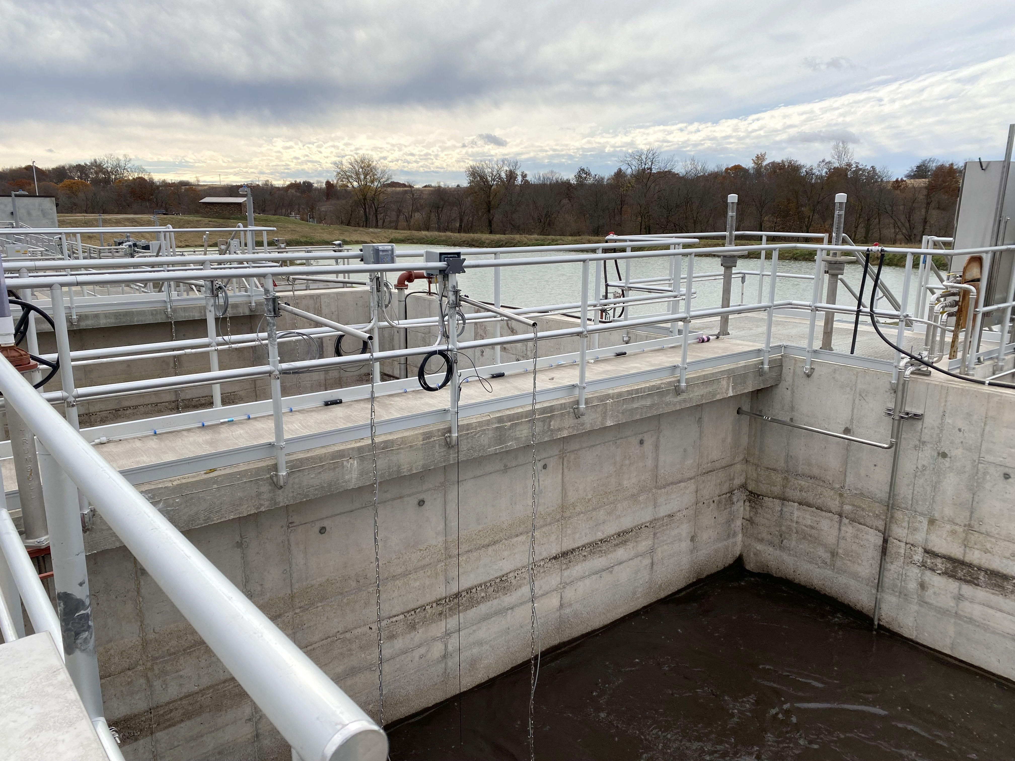 Wastewater Treatment Plant in Pleasantville, Iowa&nbsp;- DO and ORP probes