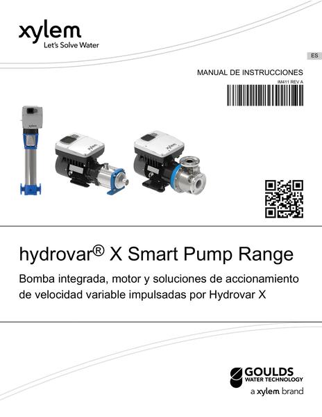 Goulds Water Technology hydrovar X Smart Pump Range IOM ES (IM411 Rev A)