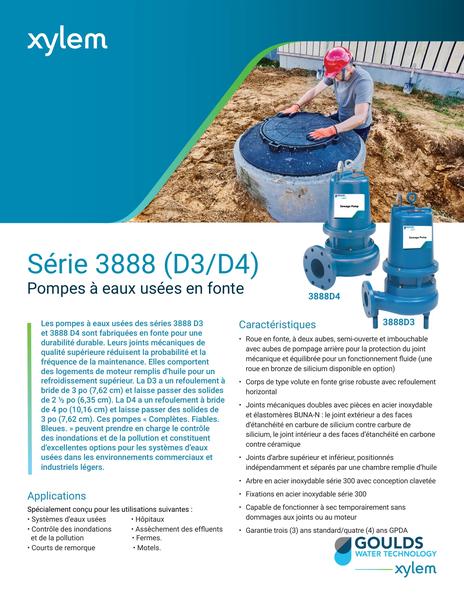 3888D3-D4 Sell Sheet fr-CA (GWT3888-SS-120069fr-CA R2)