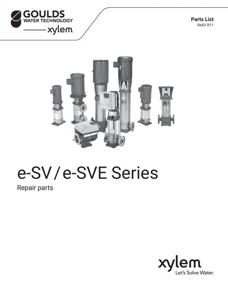 e-SV - e-SVE Repair Parts (ReSV R11)