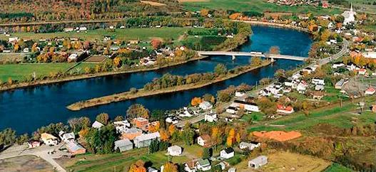 Municipality of Scott, Quebec Canada_arial photo