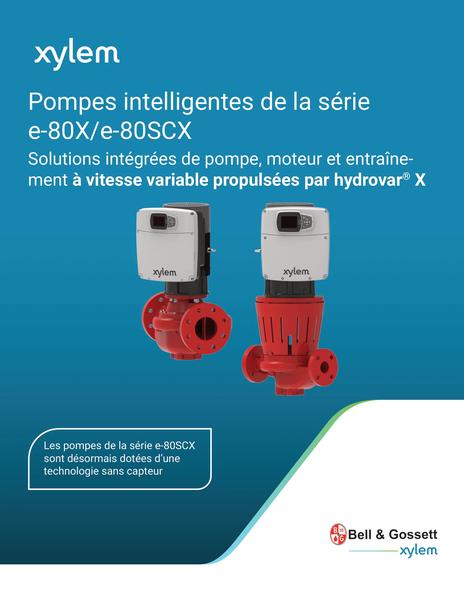 Series e-80X and e-80SCX Smart Pumps Brochure fr-CA (BG-e80XSCXBRO-120080fr-CA R5)