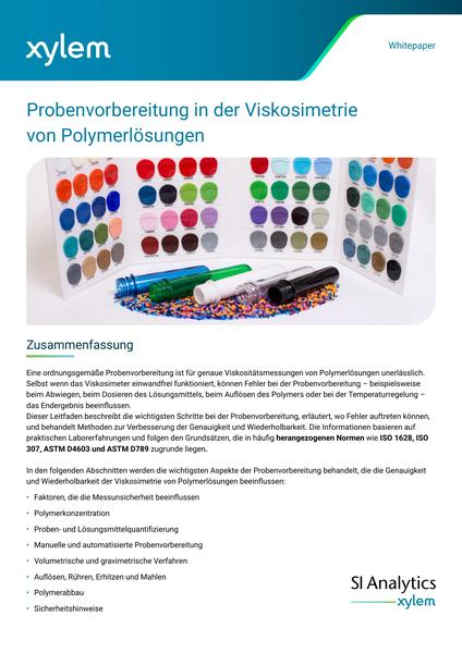 SIA_Probenvorbereitung in der Viskosimetrie von Polymerlösungen_Whitepaper_DE_08_2026
