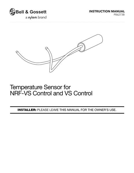 Temperature Sensor for NRF-VS Control and VS Control (P86273B) (obsolete)