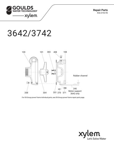 3642-3742 Repair Parts (R36-3742 R5)