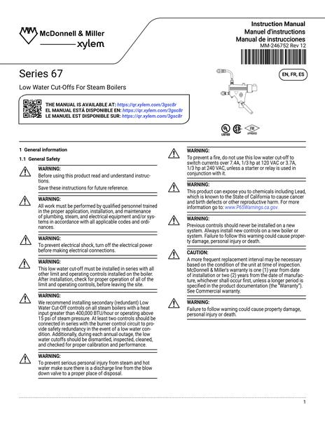 Series 67 IOM EN FR ES (MM-246752 Rev 12)