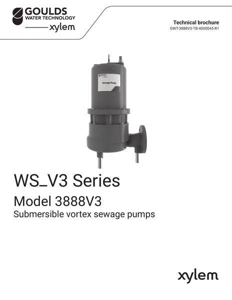 WS V3 Series Model 3888V3 Technical Brochure (GWT-3888V3-TB-4000045 R1)