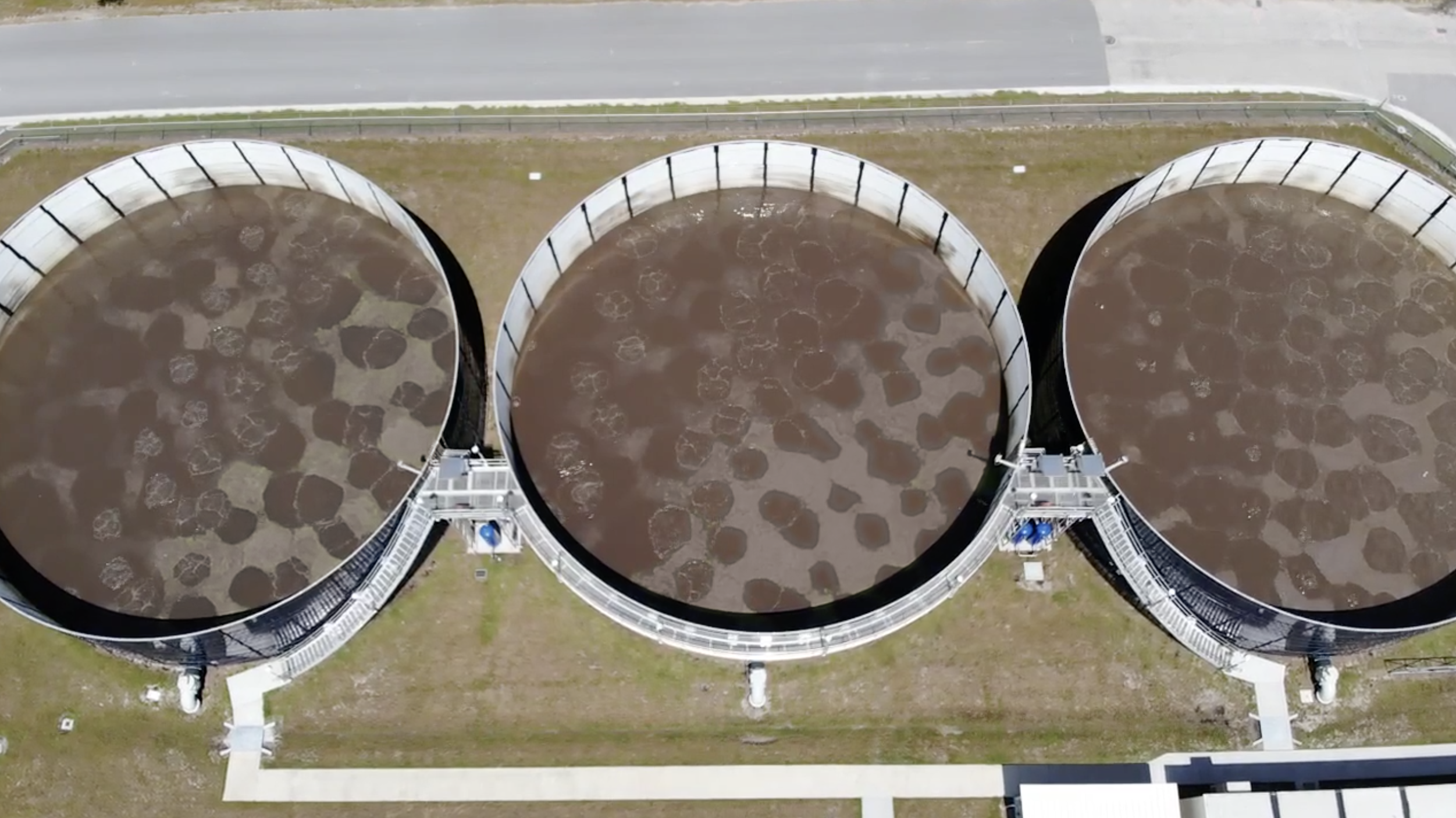 North Regional WRF in Manatee County, Florida - tanks