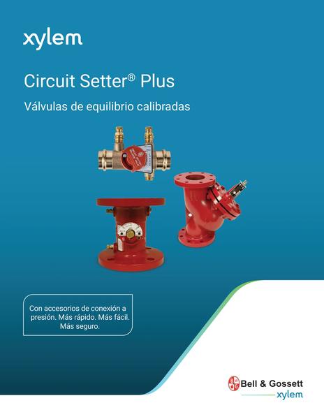Circuit Setter Plus Calibrated Balance Valves es-LA (A 508es-LA P)