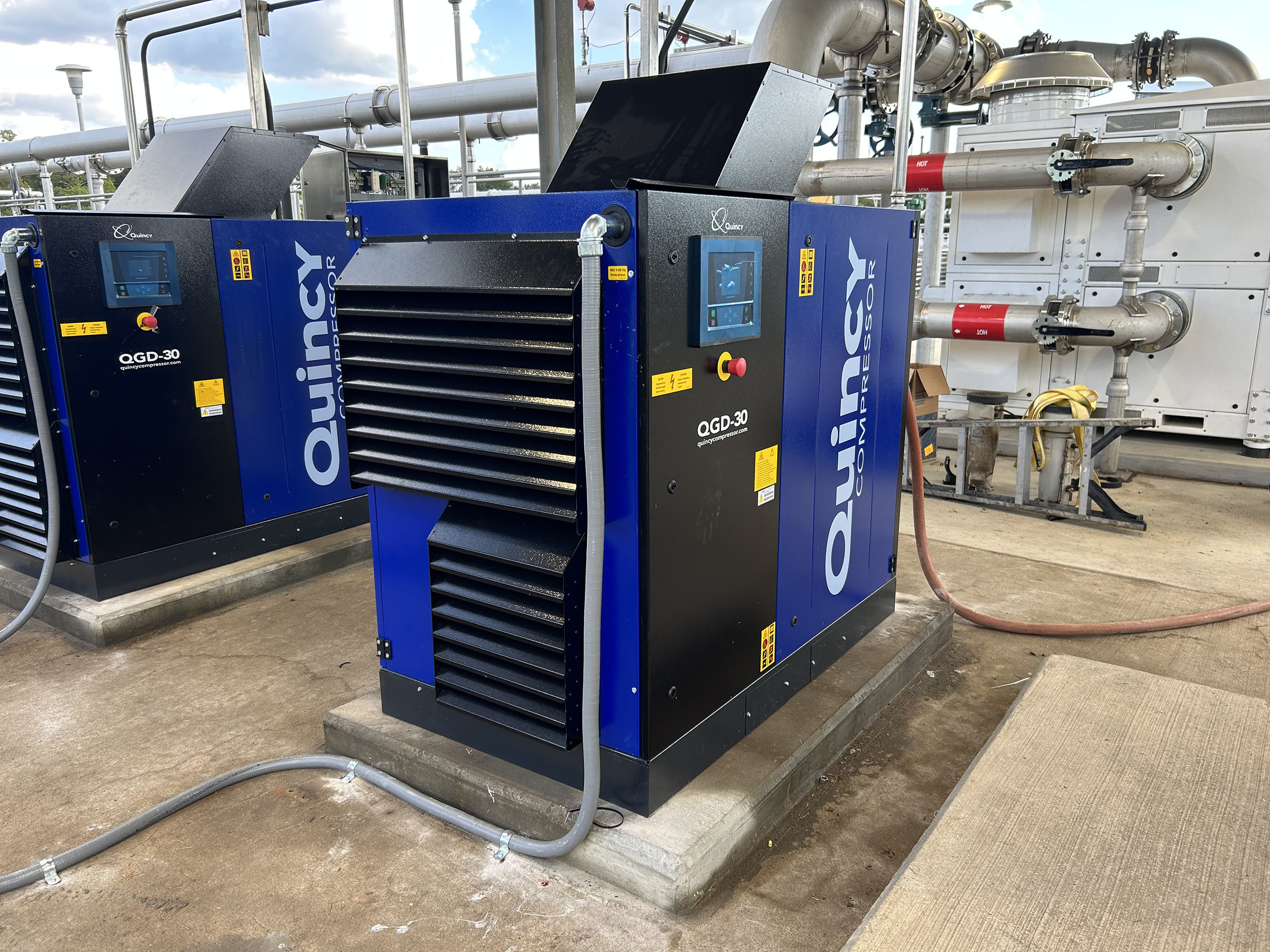 EnviroMix BioMix system in Russellville, AR - Compressors
