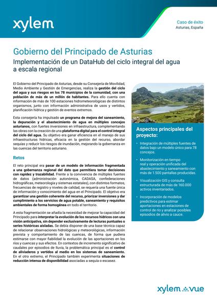 Gobierno del Principado de Asturias: implementación de un DataHub del ciclo integral del agua a escala regional