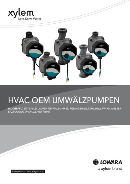 Lowara eco2 technischer Katalog (de)