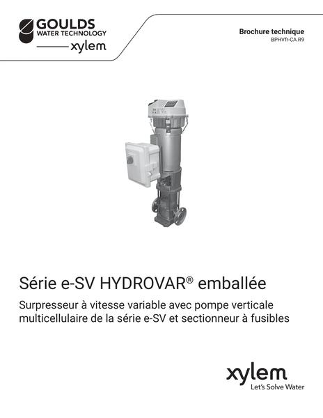Package e-SV Hydrovar Series Technical Brochure fr-CA (BPHVfr-CA R9)