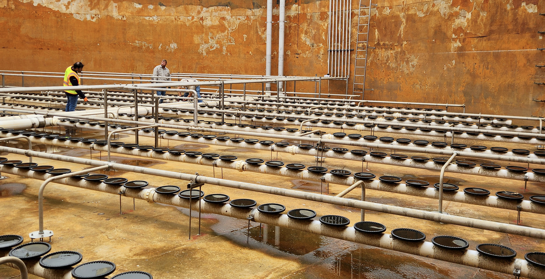 EnviroMix BioCycle-D in-tank inspection