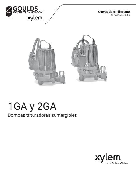 1GA2GA Single and Three Phase Performance Curves es-LA (C1GA2GAes-LA R5)