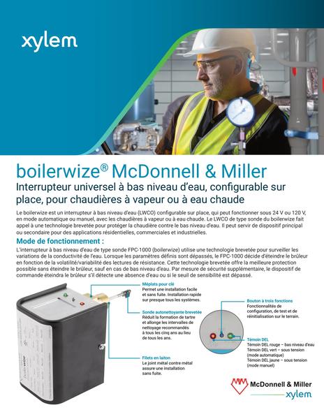 boilerwize (FPC-1000) Low Water Cut Off Sell Sheet (MMFPC1000-SS-120011fr-CA R5)