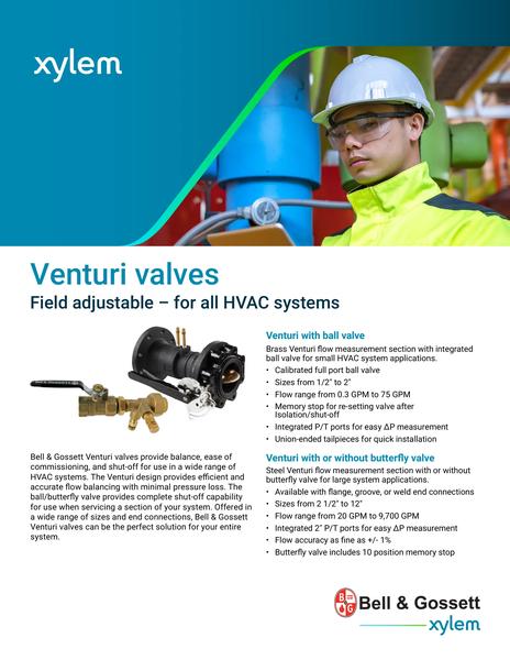 Venturi Valves Brochure (A-627C)