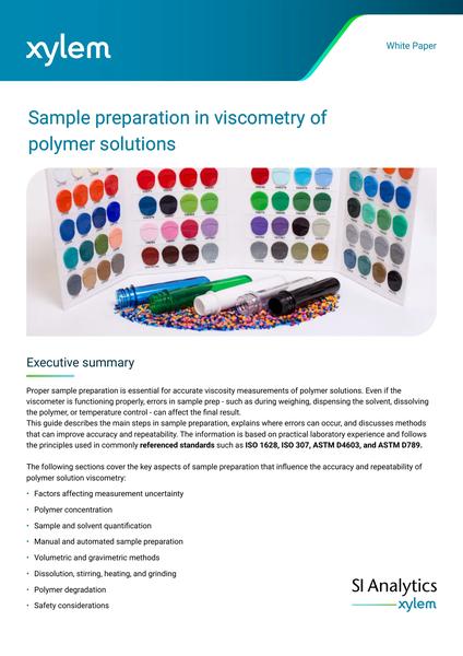 SIA_Sample preparation in viscometry of polymer solutions_Whitepaper_EN_08_2026