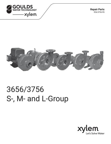36563756 S-, M- and L- Group Repair Parts (R36-3756 R5)