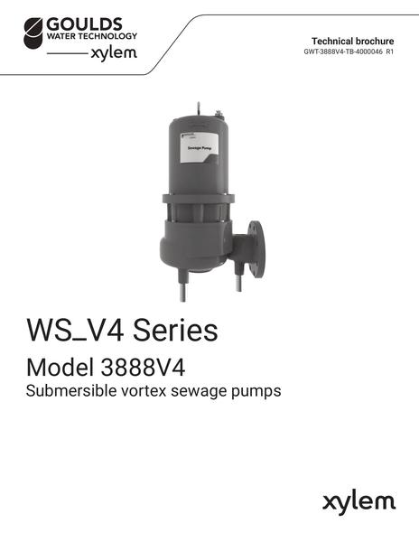 WS V4 Series Model 3888V4 Technical Brochure (GWT-3888V4-TB-4000046 R1)
