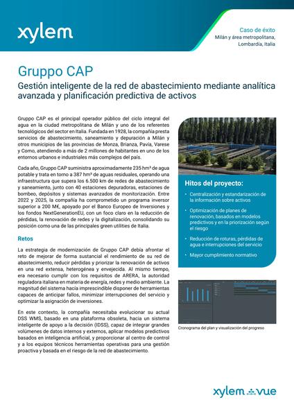 Case study Gruppo CAP 2-pager ES