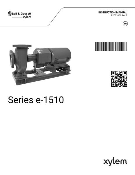 Series e-1510 IOM EN (P2001406 Rev 8)