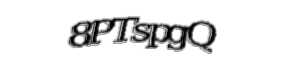 Security check image, please type the characters shown