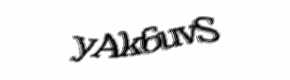Security check image, please type the characters shown