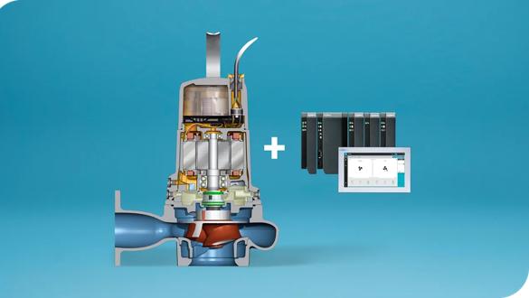 Flygt Concertor combines robust pump technology and integrated intelligence for advanced functionality