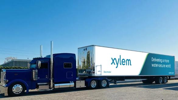 This is the graphic for a case study on the website: Mobile Demineralization at a refinery