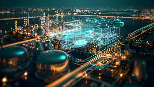 Advanced cybersecurity monitoring and protection systems safeguarding critical infrastructure including power grids water supplies and transportation networks 