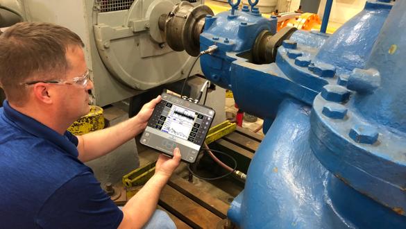 Pump test capabilities at Flygt A-C Pump in Pewaukee