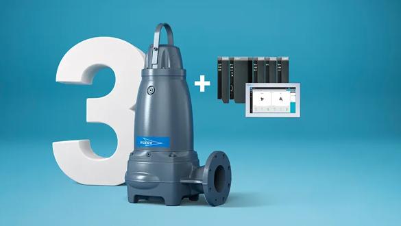 Flygt Concertor XPC provides pre-programmed pump station control and energy efficiency