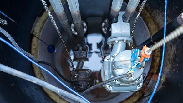 Flygt Concertor is built for continuous flow in solids-laden wastewater applications