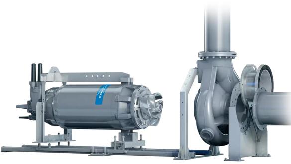 Simplify service with horizontal installation