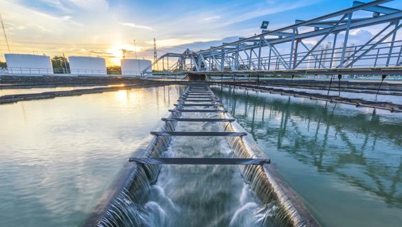 Water Treatment Plant process at sunset
WebDAM Path: /Photography & Illustration/Stock Photography/Water/Wastewater Treatment plant
Not Released (NR)