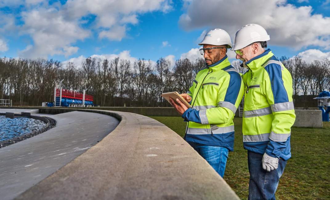 Wastewater treatment plant in the Netherlands - Tertiary Treatment
WebDAM Path: /Photography & Illustration/Customer Sites
Model release signed, Customer approval