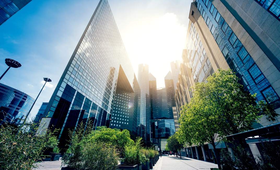 Office buildings in the business district of La Defense, Paris
WebDAM Path: /Photography & Illustration/Stock Photography/City/Landscape/Building
