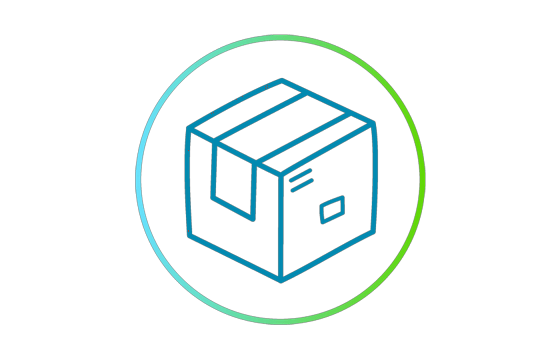 Action shipment tracking blue stemcircle