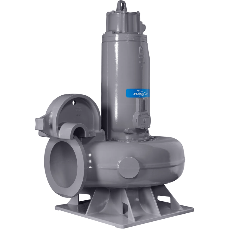 Flygt CP 3501 channel impeller pump with high-volume capacity (C 3001 series)