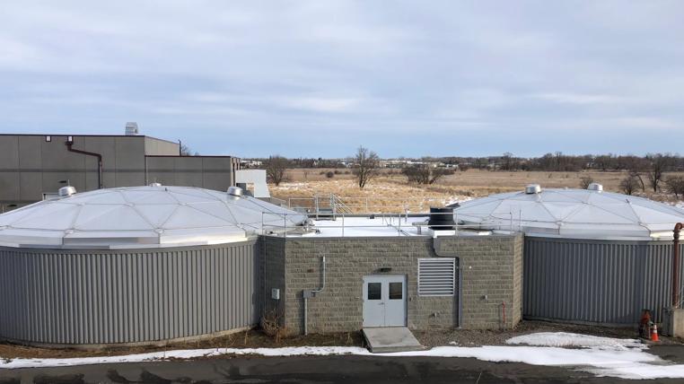 Water Reclamation Facility in Detroit Lakes, Minnesota - aerobic digesters