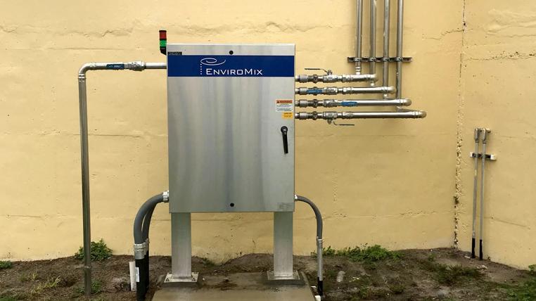 Glendale WRF in Lakeland, Florida - side valve module controls