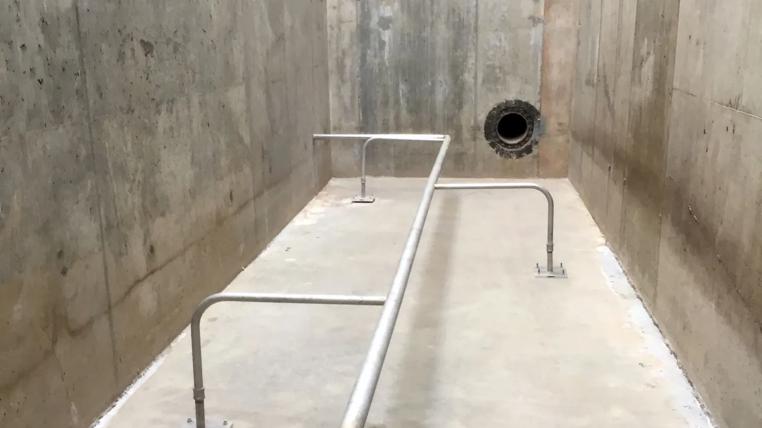 SACWSD Williams Monaco WWTP in Henderson, Colorado - custom nozzle installation