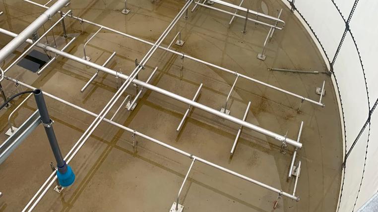 North Wastewater Treatment Plant in Adairsville, GA&nbsp;- BioMix nozzle headers